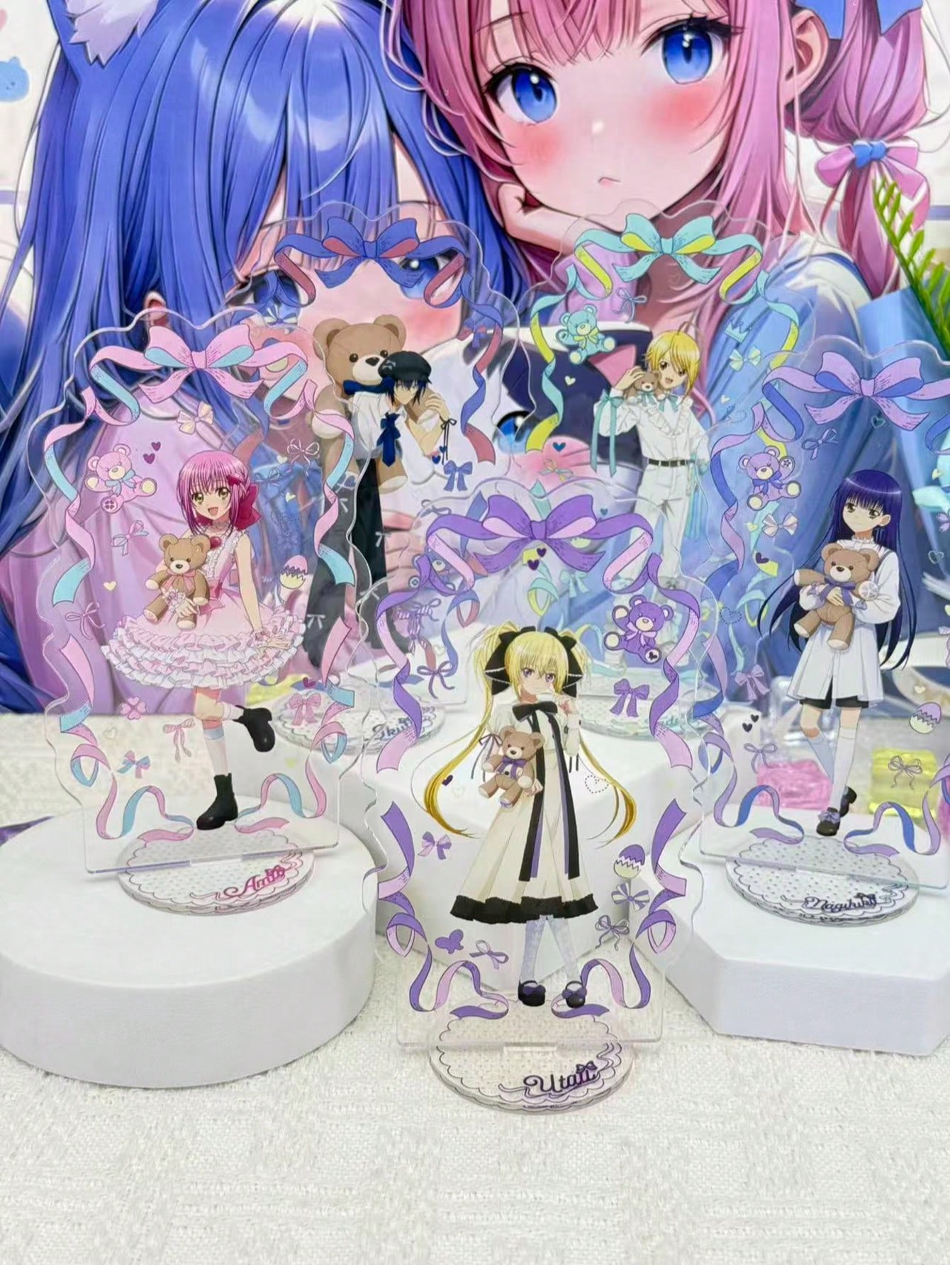 Event Support - Akrylowa figurka z motywami anime, urocza