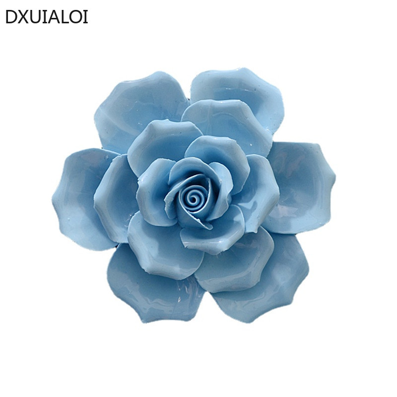 1 szt. ceramiczne naklejki na  – Flower Wall Panel recenzja i cena