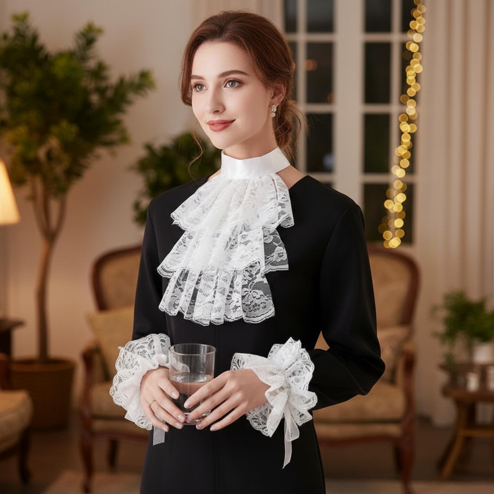 Damskie rękawiczki z koronkowy – Event & Party Supply recenzja i cena