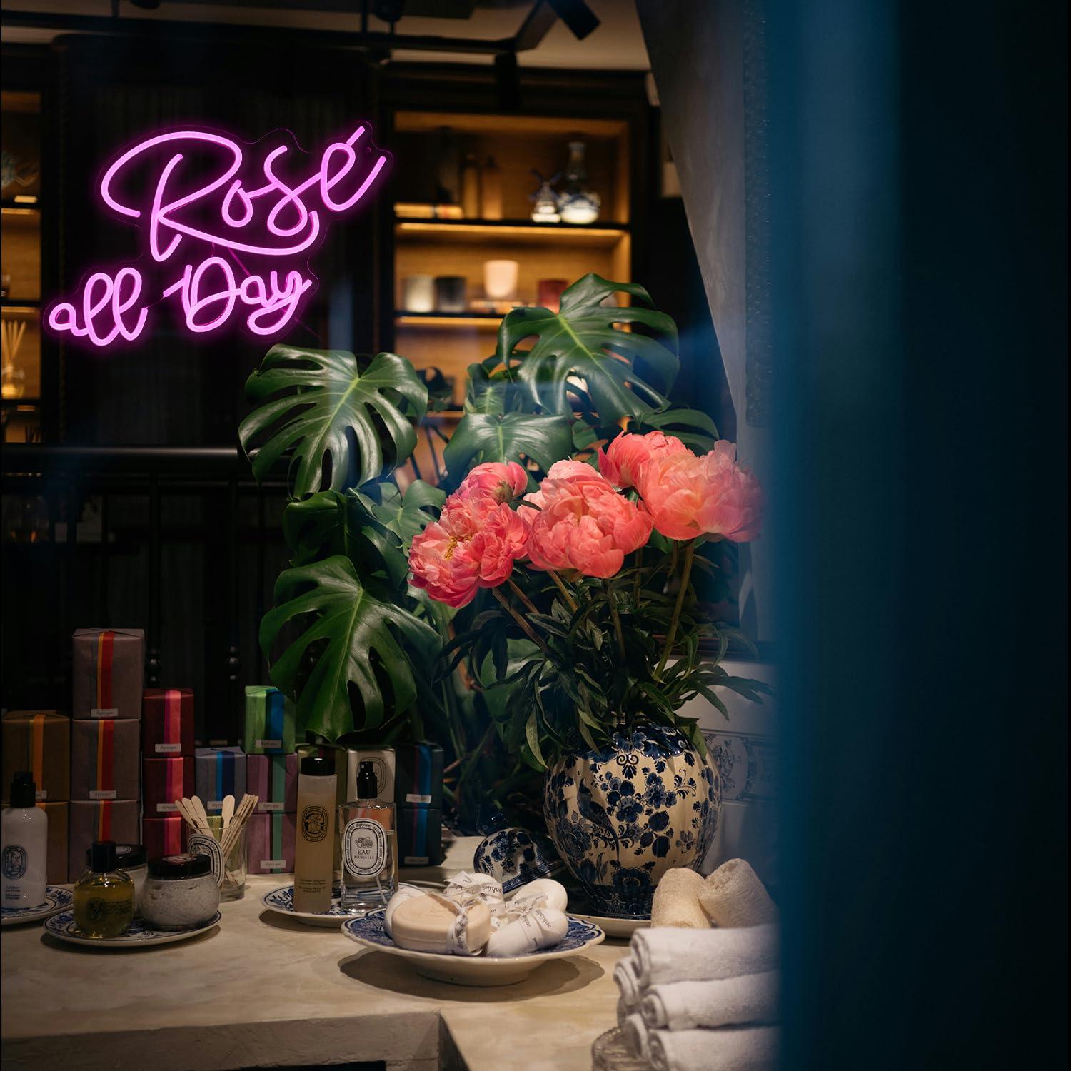 Neonowa tabliczka „Rose All Da – Neon Sign Party recenzja i cena