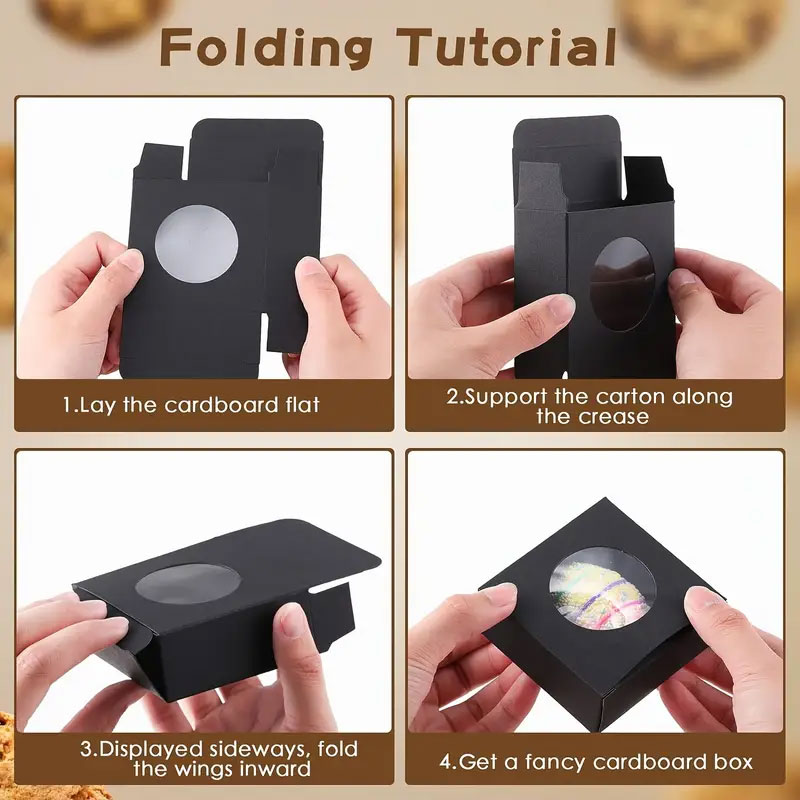 30/50pcs Kraft Paper Box With  – Event Party Box recenzja i cena