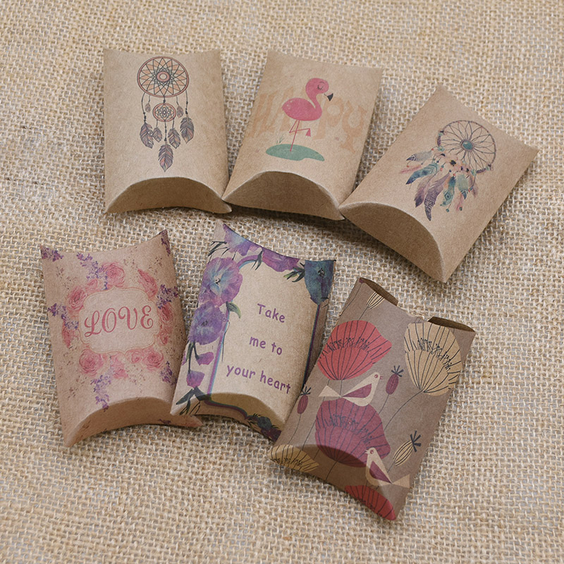 10/20/50 sztuk Kraft Paper Box – Event Party Box recenzja i cena