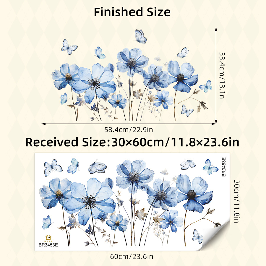 Świeża naklejka ścienna z nieb – Flower Wall Panel recenzja i cena