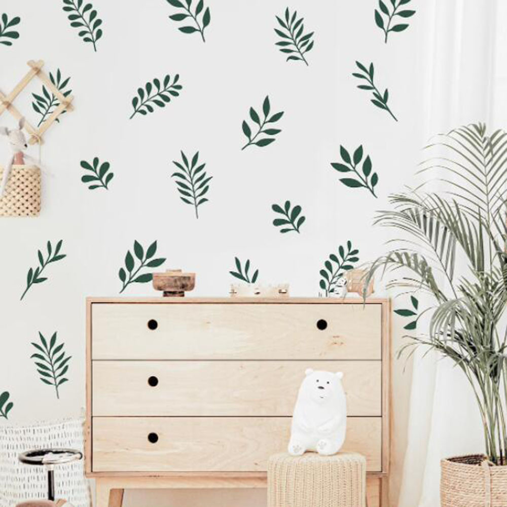 41Pcs Botanical Leaf Wall Stic – Flower Wall Panel recenzja i cena