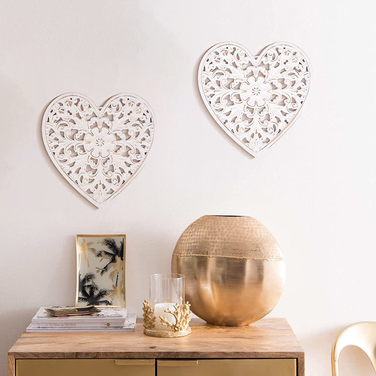 Drewniana Dekoracja Ścienna Kw – Flower Wall Panel recenzja i cena