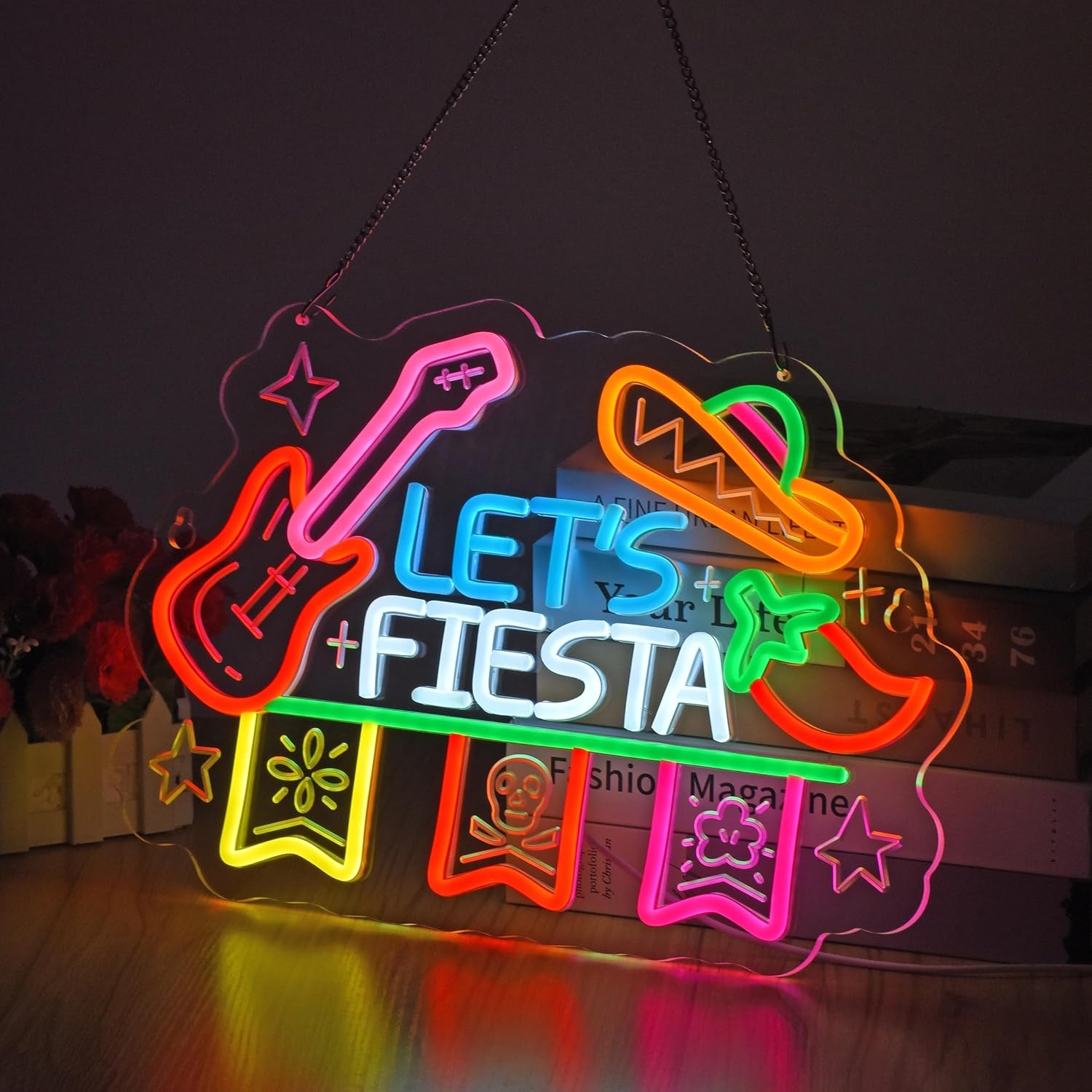 Let's Fiesta Neon, neonowa dek – Neon Sign Party recenzja i cena