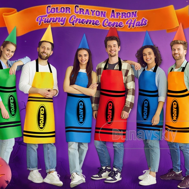 Kostium w kolorach kredek dla  – Party Hat Cone recenzja i cena