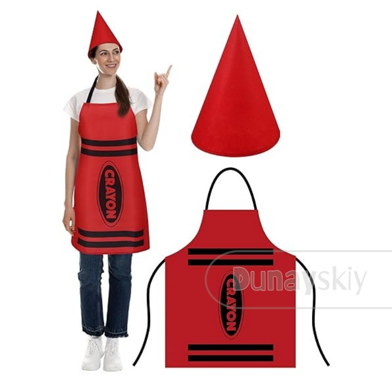 Kostium w kolorach kredek dla  – Party Hat Cone recenzja i cena
